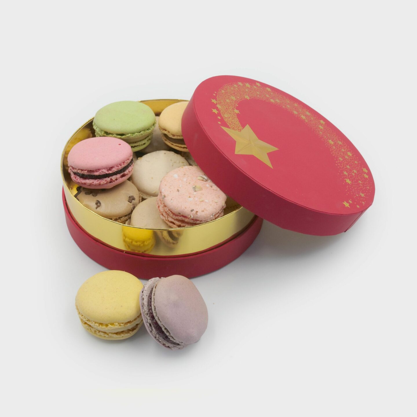 BOITE MACARONS ROUGE copie